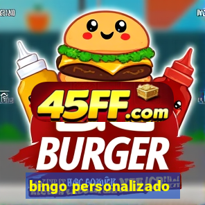 bingo personalizado